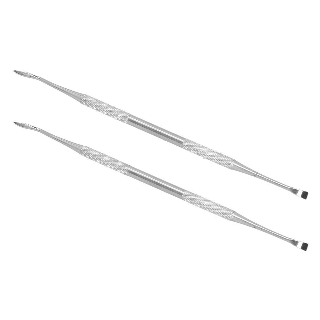 2Pcs Pet Dental Calculus Tartar Remover Scraper Stainless Steel Dog Tooth Cleaning Tools
