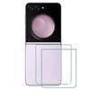 Upgrade 9H Tempered Glass Front Screen Protector Anti-Scratch Back Glass Protective Films for Samsung Galaxy Z Flip 5 5G Z Flip5