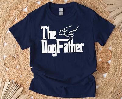 The Dogfather Shirt, Funny Dog Dad Tshirt, Dog Owner Pet Lover Tee