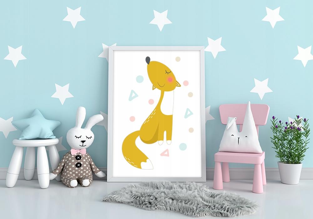 Picture Poster In a Frame A4 Cm Fox PD209