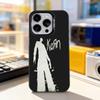Rock K-Korn Band Cool For iPhone 11,12,13,14,15,16,17,Pro,Max,Plus,E,Air,Mini Phone Case IMD Matte Black
