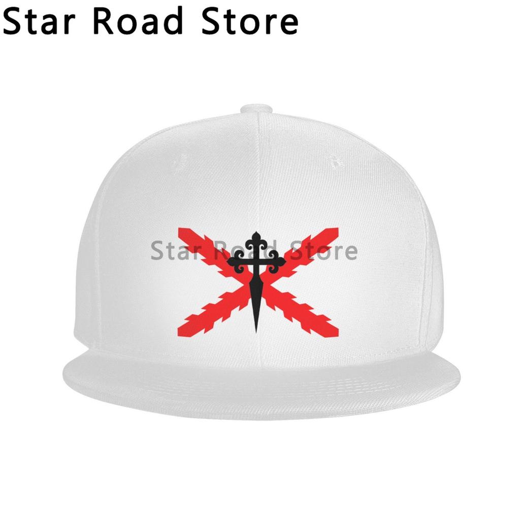 Spanish Empire Baseball Caps Spain Hats Imperio Travel Burgundy Hispanic Catholic Monarchy Cross Flags hat Unisex Unisex Trucker Cap