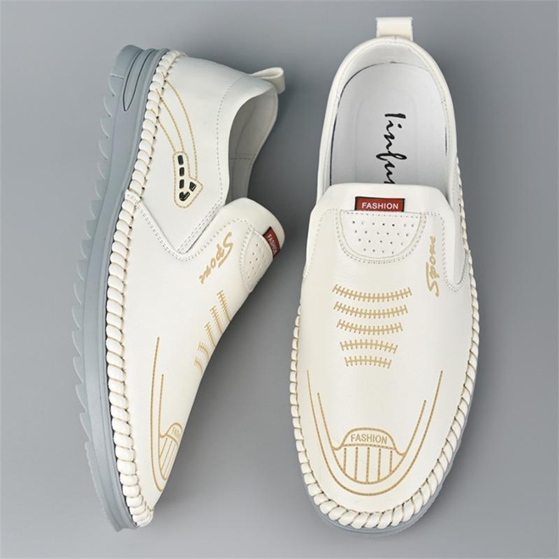 New Men Loafers High Quality Handmade Leather Shoes Moccasins Fashion Casual Shoes for Men Soft Sole Driving Shoes Zapato Hombre