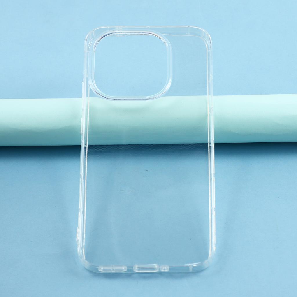 For Xiaomi 15T Case Transparent TPU Phone Back Cover Airbag Protection