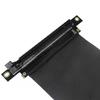PCI-E 3.0 16X Graphics Card Extension Cable GPU PCIE3.0 Ribbon Extend Adapter Converter 20CM for PC Computer Wire