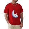 Moon T-Shirt Custom T Shirt Anime Tshirt Tops Luxury Clothes Men
