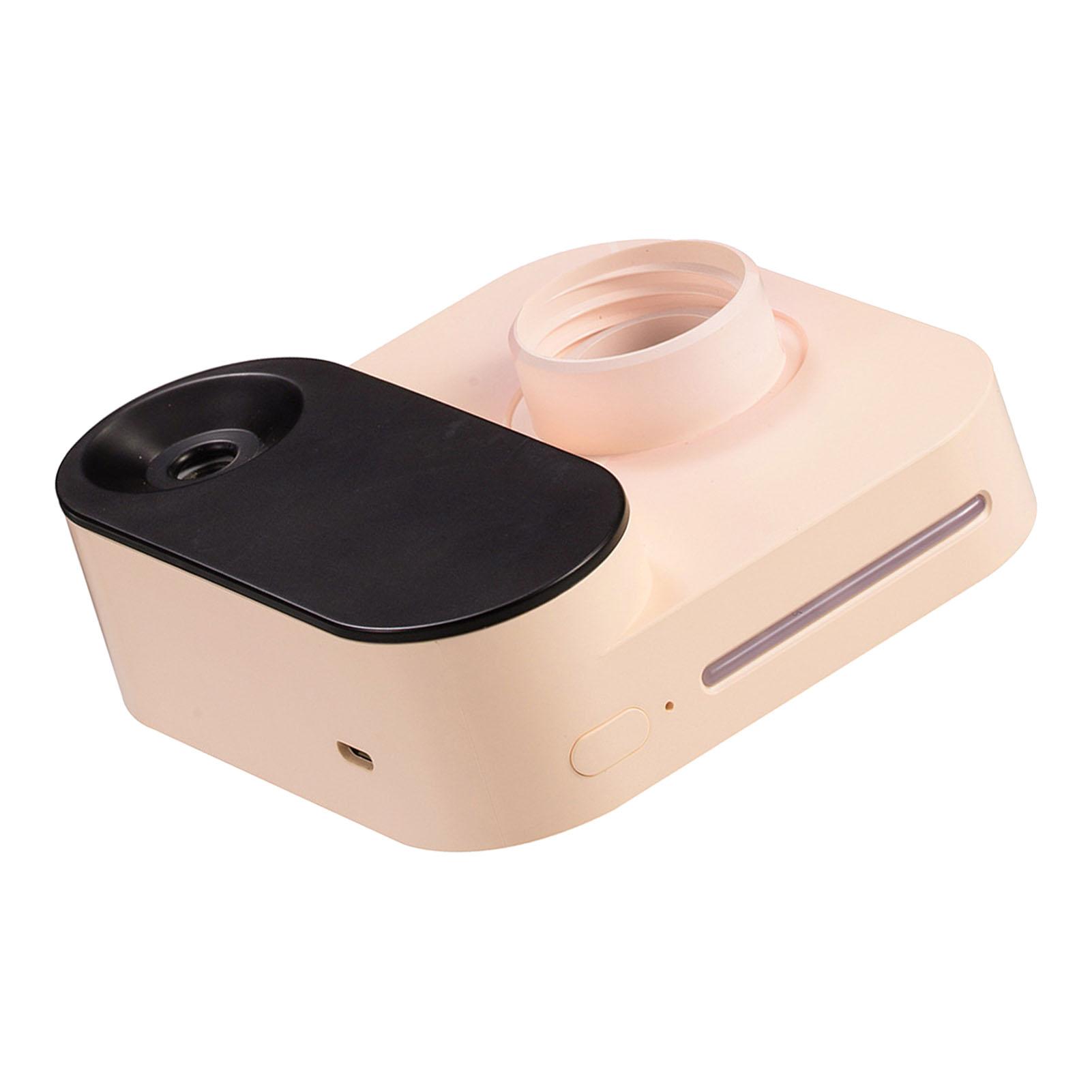 Camera Shape Humidifier USB Desktop Portable Large Spray Cordless Water Bottle Humidifier for Bedroom