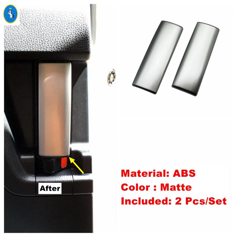 Car Center Console Rear Water Cup Holder Door Handle Decor Frame Cover Trim Accessories For Toyota Noah / Voxy 90