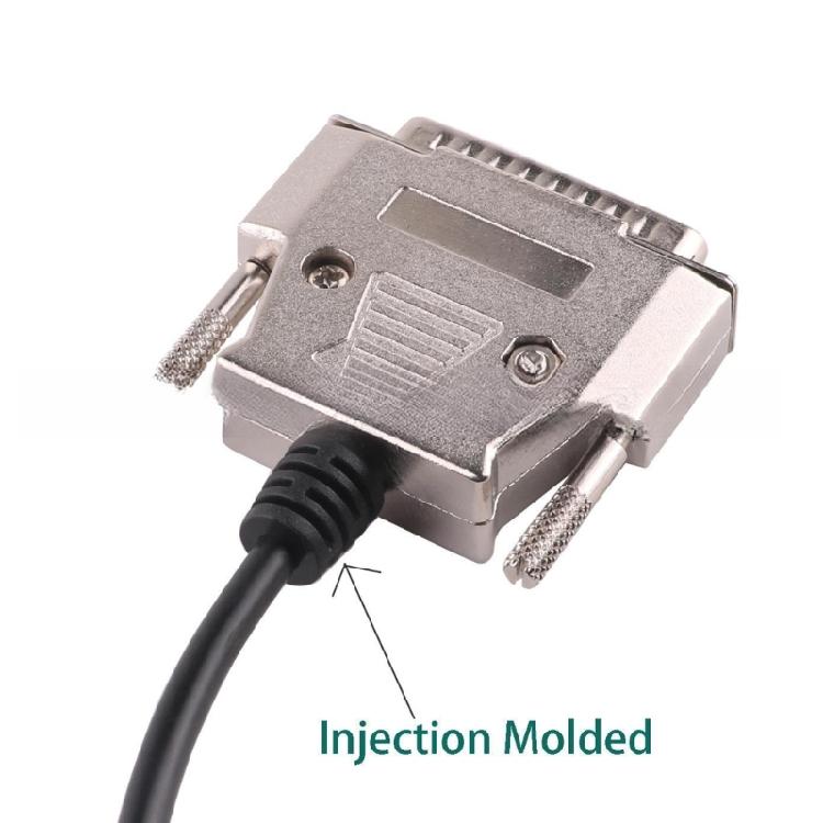 USB To DB25 Male RS232 Conversion Cable Fast Speed USB-DB25-MALE For Efficient Data Transmission With Classical Printers