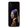 Mona Lisa Van gogh Oil Art Phone Case For OnePlus 10 9 Pro 9T 10R 9R 9RT 8T 8 7 6T 7T Nord 2T CE 2 5G N200 N10 N100 Black Cover