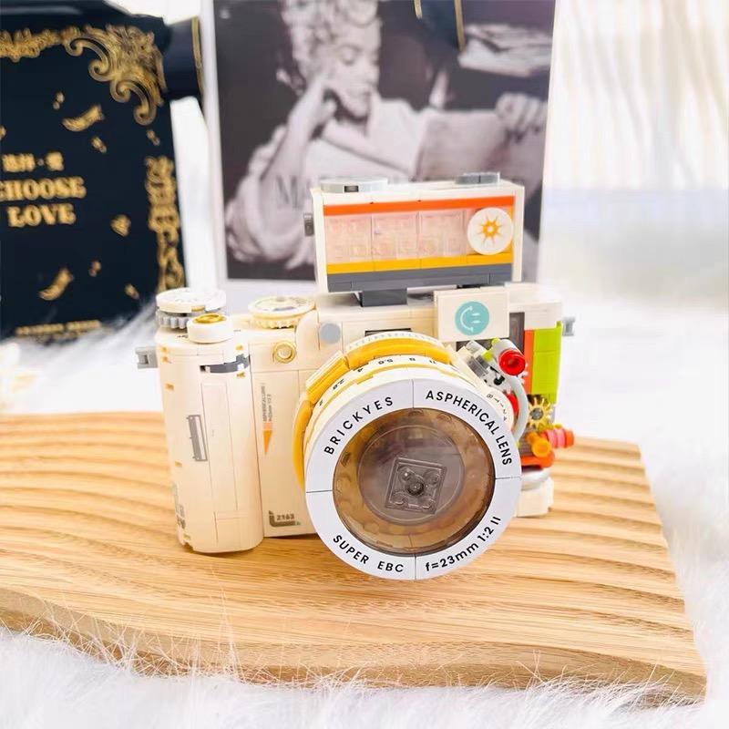Creative Camera Mini Building Blocks Retro Camera Model Blocks Toys For Children Birthday Gift Kids Toys Bricks