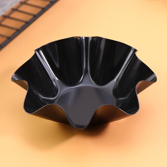Tortilla Pan Set Tortilla Shell Pans Nonstick Carbon Steel Taco Salad Bowl Makers Flower-shaped Cake Mold