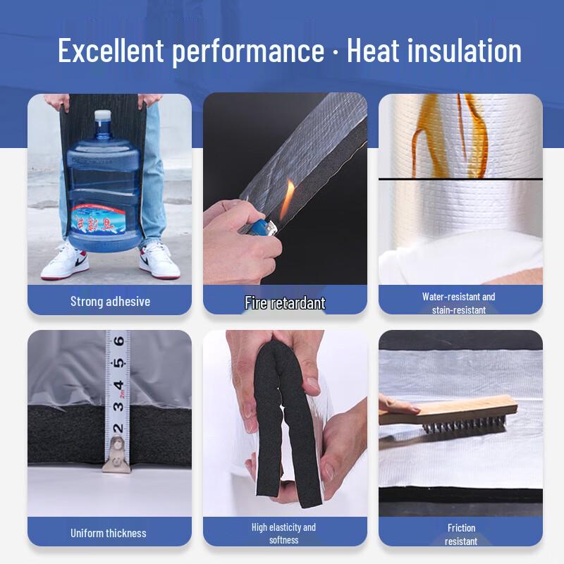 Hesdige Aluminum Foil High-Temperature Insulation Board