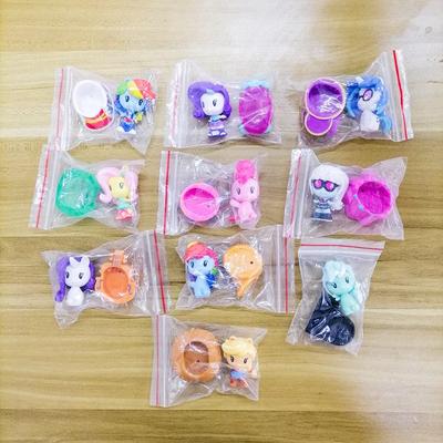 Hasbro My Little Pony Mini Figures Twilight Sparkle Fluttershy Pinkie Pie Cute Doll Blind Box Toy Ornaments Girls Boys Gifts