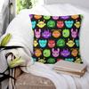 Pillow Cover Sprunki Cute Characters Seamless Pattern Cushion Cover Fashion Pillow Case For Sofa Home Decoration Pillowcases