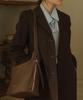 David Jones Bastille 2-Way Bucket Hobo Shoulder Suede Bag Oxford Tan (Cm8447)