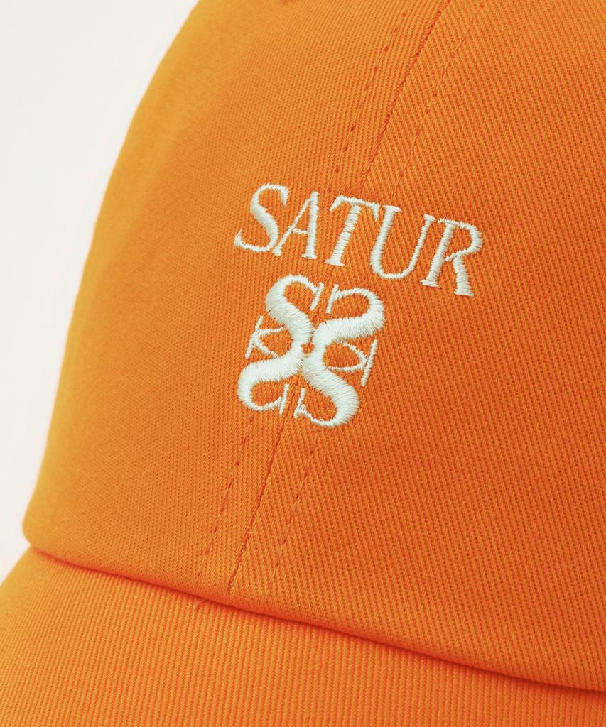 Seteo Classic Logo Ball Cap Orange