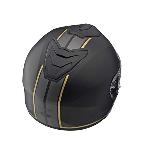 Yamaha Motorcycle Helmet System YJ-21 ZENITH Sun Visor Model Graphic GF-01 Semi-Flat Black XL Size (60-61cm) 90791-2368X