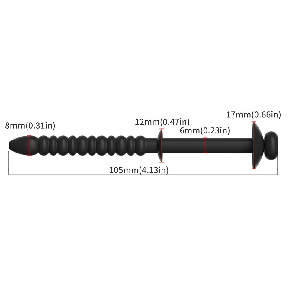 Silicone Penis Plug Hollow Urethral Sounding Sound Flexible Urethra Dilation Dilator Masturbation Penisplug Sex Toys for Men