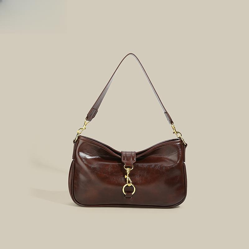 

Черная сумка Женская Новая Сумка на плечо Подмышечная сумка Сумка коричневый