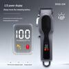 High-Power Professional Electric Hair Clipper & Trimmer with Adjustable Cutting Length for Salon Use