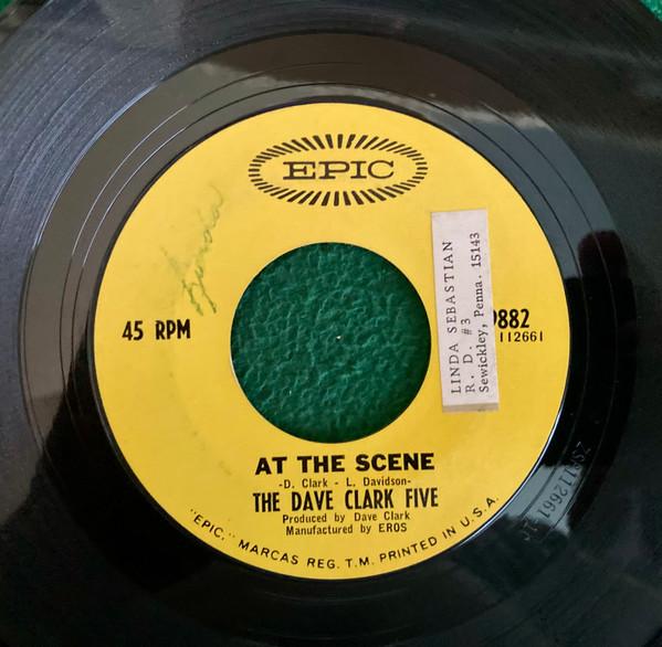 

7inch Record DAVE CLARK FIVE - At The Scene 59882 Epic 1966 US Rock Used