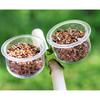 Bridge Feeding Cup Toy with Clip for Bird Parrots Parakeets Cockatiel Conure Pet Bird Feeder Cup Bowl