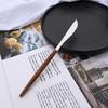 20Pcs Stainless Steel Dinnerware Set for 4 Knife Fork Spoon Set with Wooden Handle Western Flatware Silverware Cutlery Set