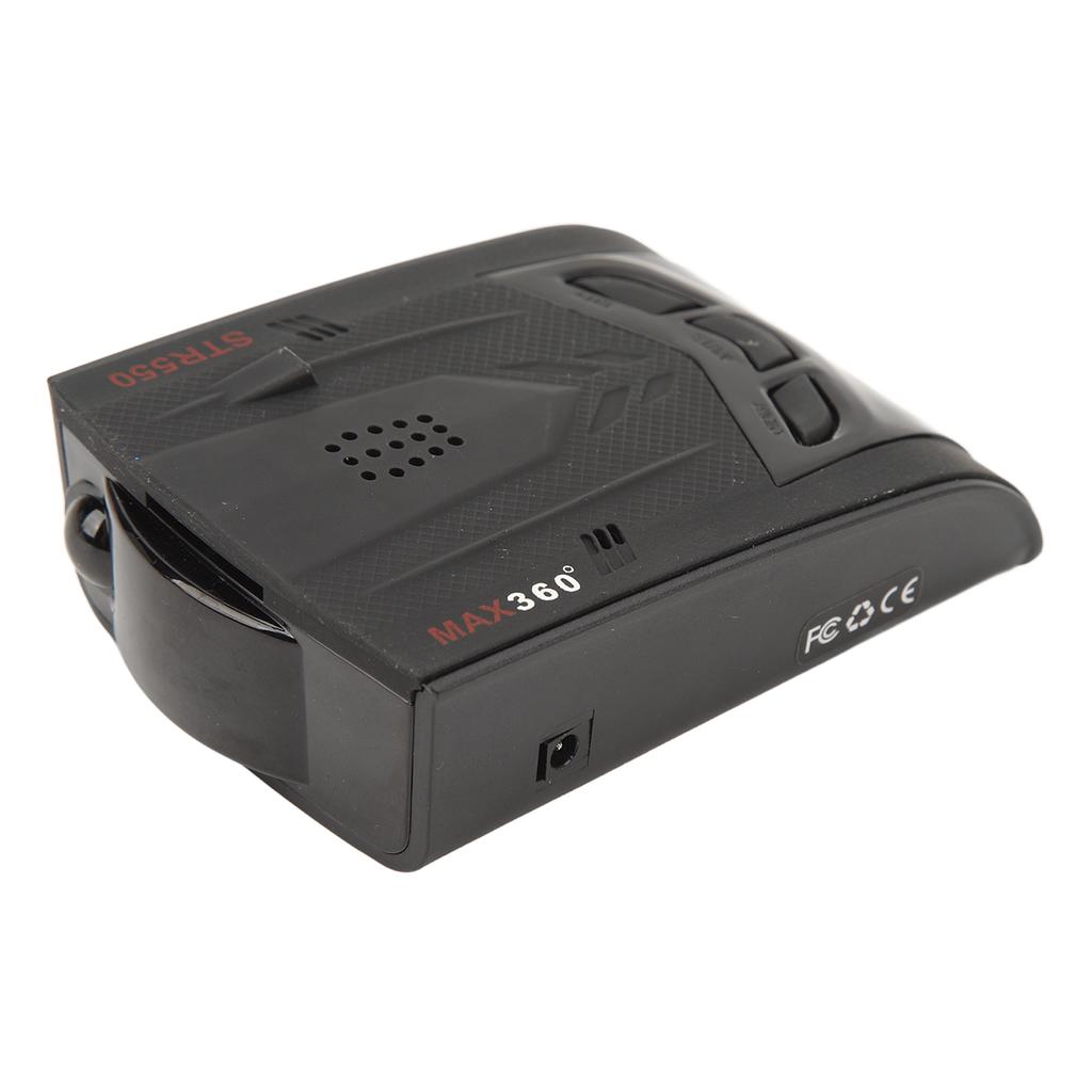 Car Radar Detector 360 Degree Detection Voice Prompt Quick Response 16 Band Speed Tester