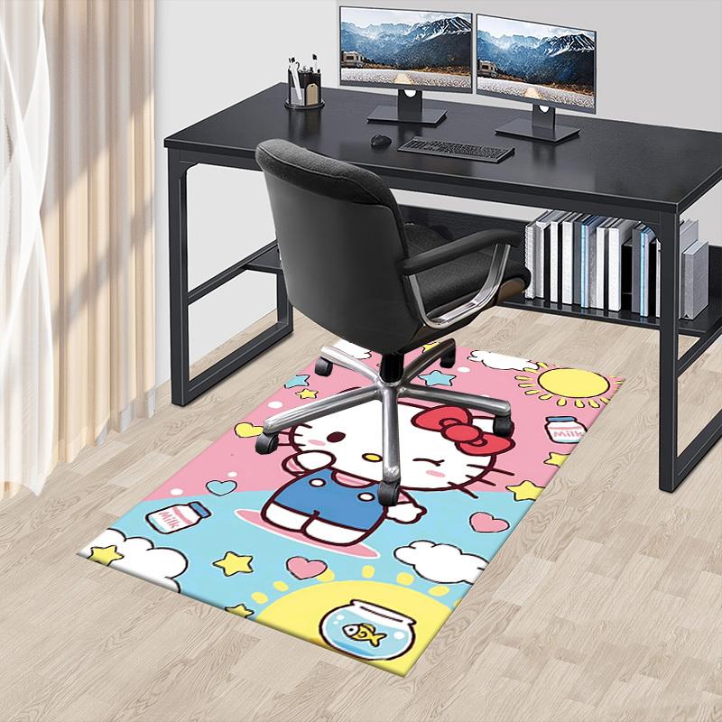 1pc Hello Kitty Milk Carpet Office Rug Outdoor Mat Home Decor Area Carpet Festival Gift
