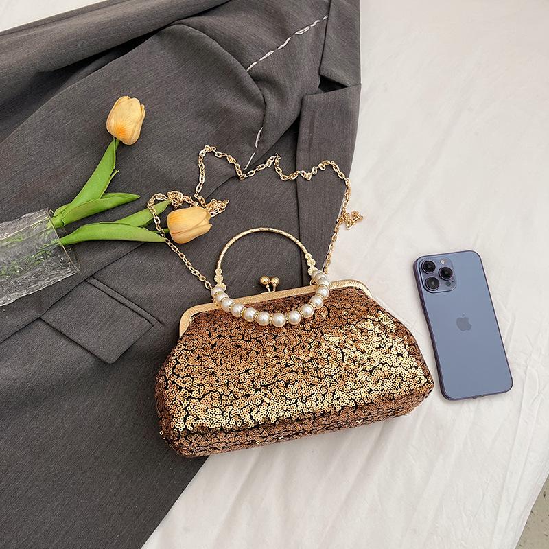 Handbag Evening Dress Mobile Phone Pocket Red Envelope Elegant Retro Single Shoulder Crossbody Bag