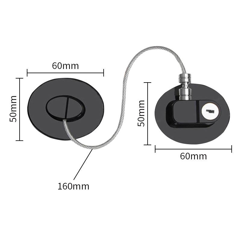 

Детский кодовый замок безопасности для окон и холодильников