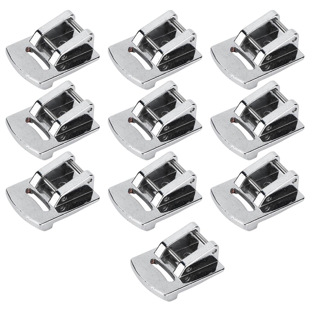 10Pcs Gathering Foot Double Pin Stainless Steel Household Sewing Machines Accessories