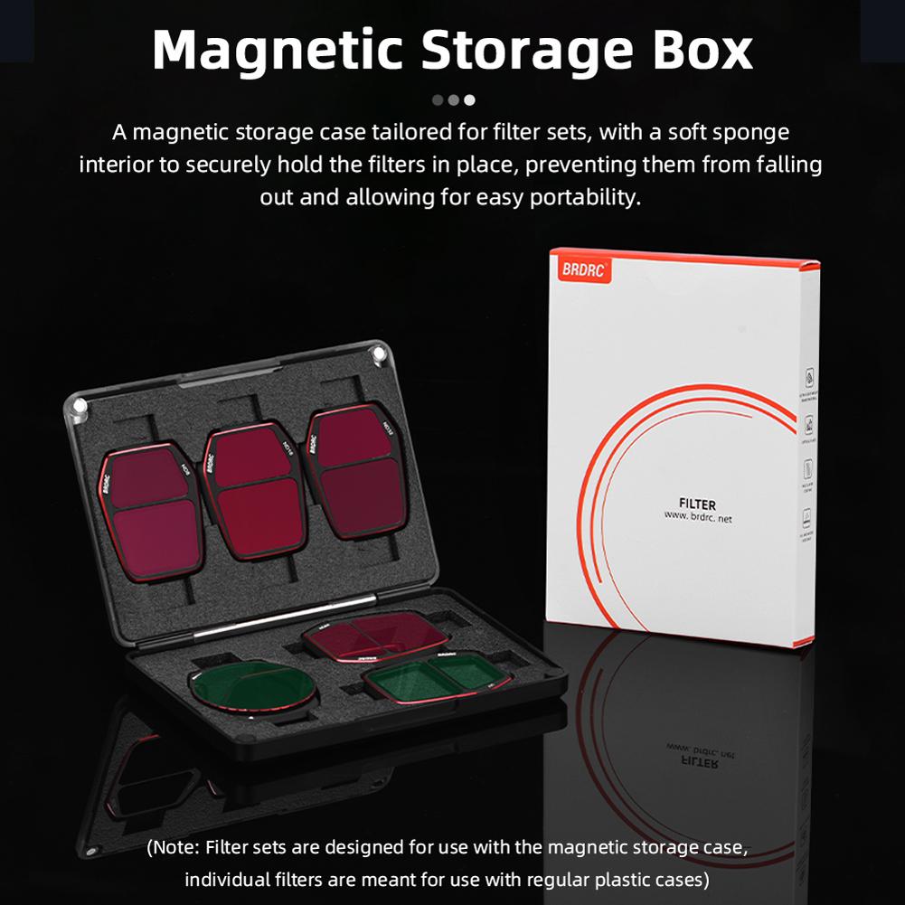 For DJI Air 3S Lens Filters Camera Lens Filter Set Optical Glass Polarizing Lens Filter for DJI Air 3S Drone Cameras Accessories