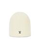 Bajal Va Curved Logo Waffle Beanie Cream
