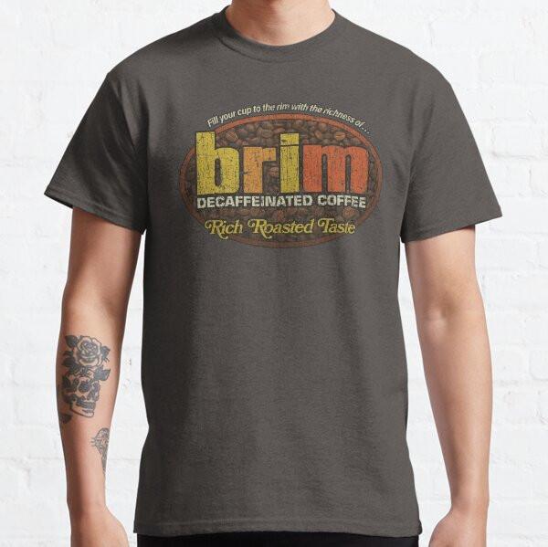 Brim Decaffeinated Coffee 1961 Classic T Shirt L