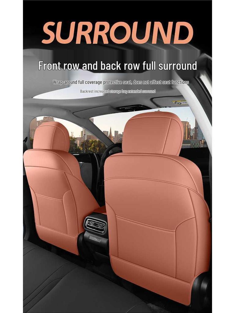 Premium Full Coverage Seat Covers for 2026 5th Gen Geely Emgrand, All-Season Car Seat Cushions