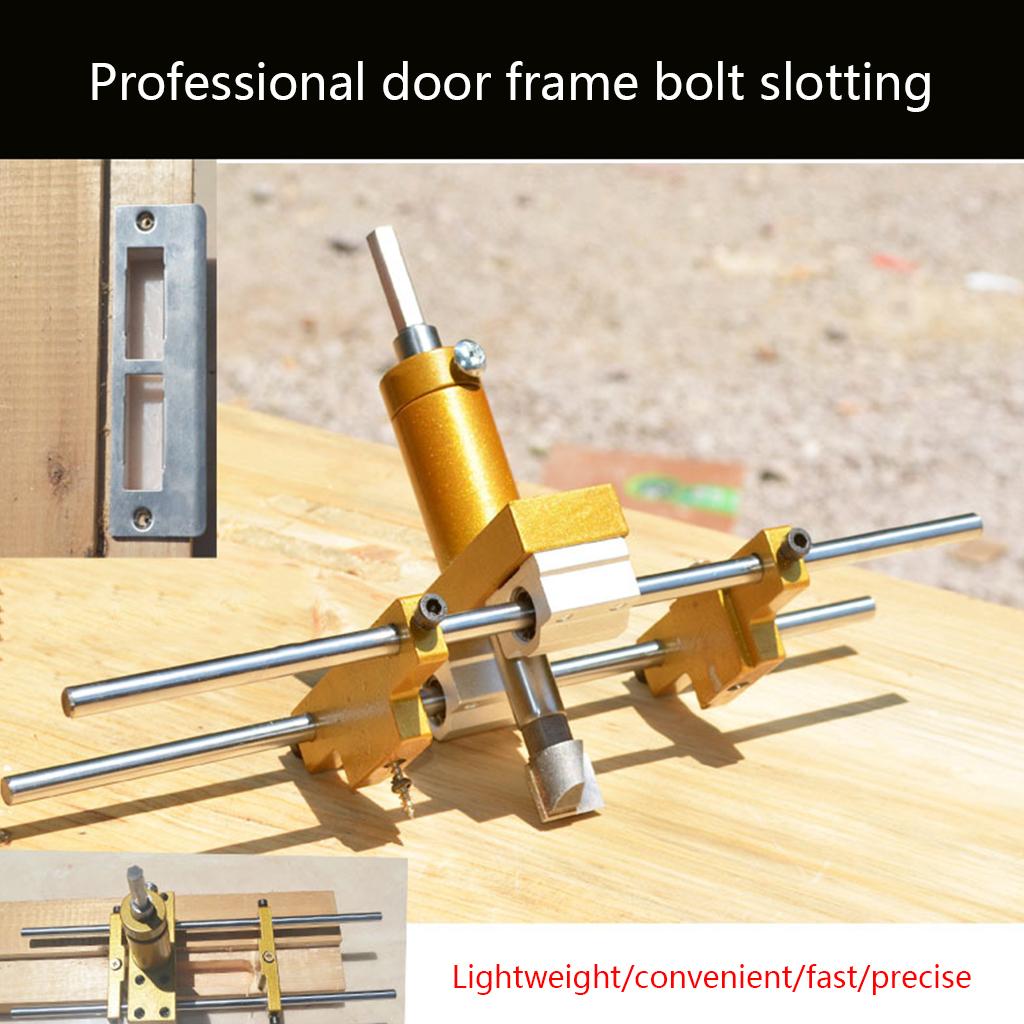 Mortising Machine Door Lock Installation Kit for Installing Deadbolts Locksets 1Set Door Lock Hole Opener Kit Wooden