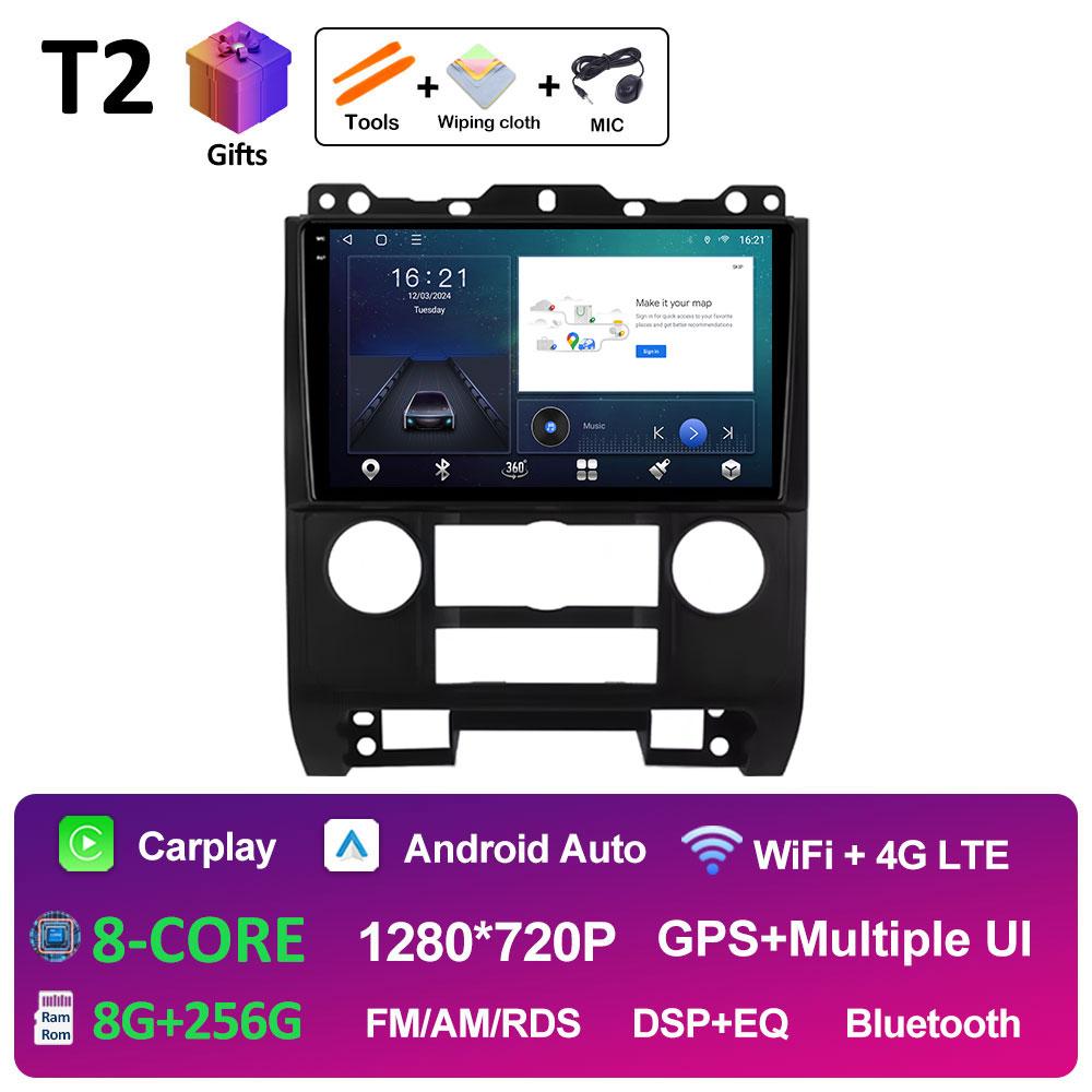 DSP Stereo Android Auto Carplay For Ford Escape 2007 2008 2009 2010 2011 2012 GPS Navi Smart System Touch Screen WIFI Auto Tools