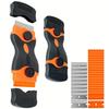 Double Edge Razor Blade Scraper Remover Tool with 21 Razor Blades for Labels Stickers Decals Tint Vinyl Removal