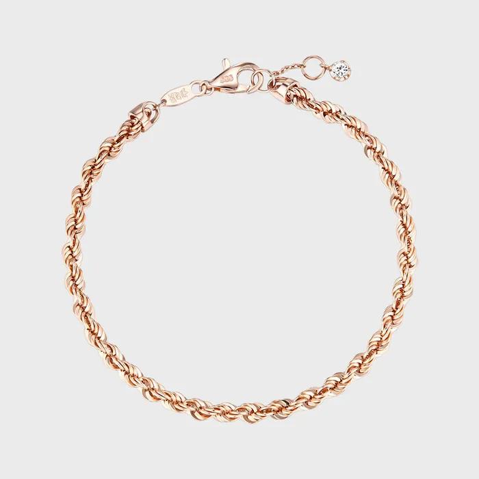 J Livera 14k Rope Chain Bracelet (JJJTBQ6B2027R47S0)