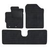 To006_Eva_Pod - Complete Set Of Eva Car Mats Suitable For Toyota Yaris Iii 2011-2019 (With Additional Reinforcement)