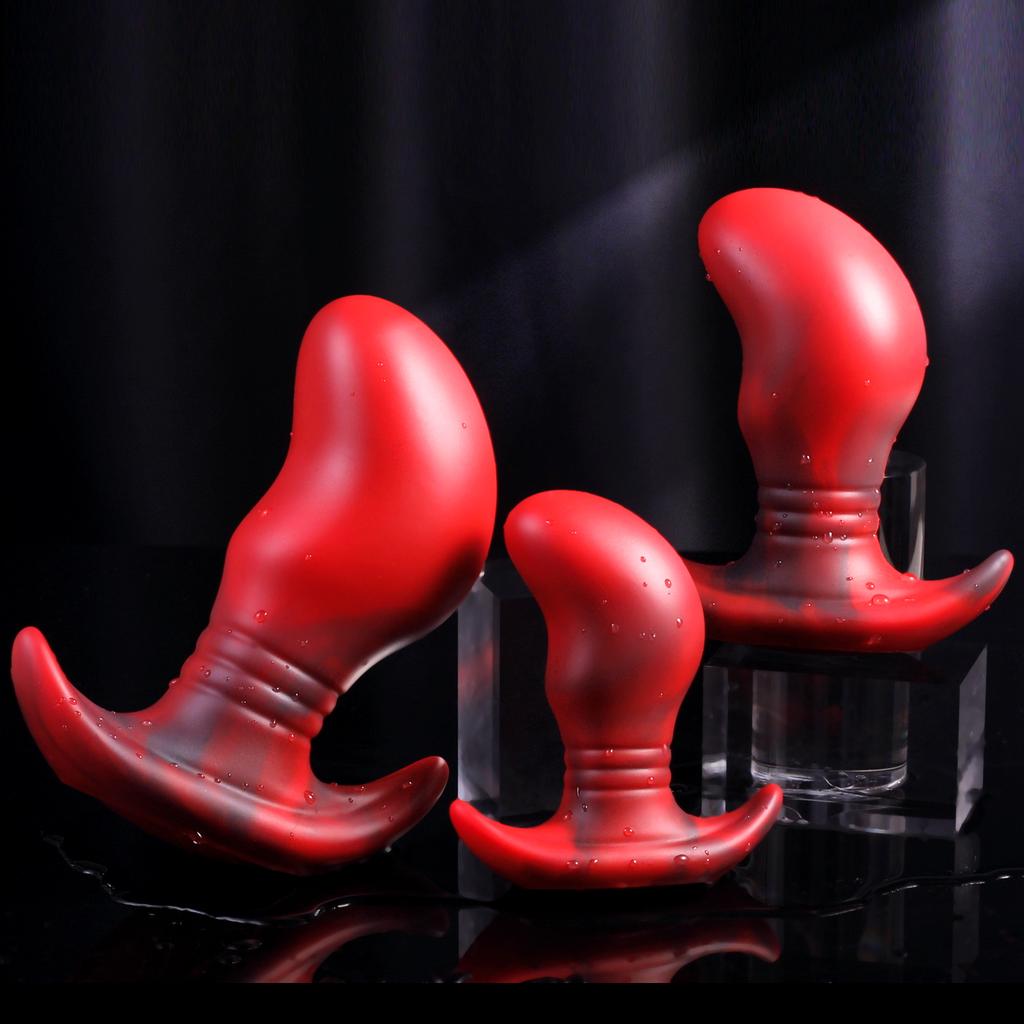 Wearable Huge ButtPlug Large Anal Plug G Spot Prostate Stimulation  Massage Anal Dilator Glitter Adult Sex Toys for Women & Men