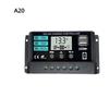 1Pcs Advanced 12V/24V Solar Controller With Lcd Display Multiple Protections Panel Charger Regulator With Load