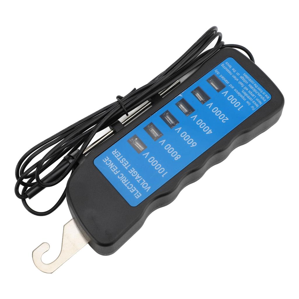 Electric Fence Voltage Tester Fault Finder Digital Handheld Locator Checker Voltmeter Water Proof Livestock Equipment