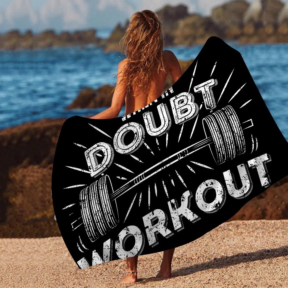 Powerhouse Gym Handtuch Mikrofaser Strandhandtuch Saugfähig Schnelltrocknend Weich Yoga Schwimmen Resort Bergsteigen Handtuch