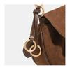 Small Bag, Women's Retro Flip Style Single Shoulder Armpit Bag, High-end Suede Crossbody Pig Bag