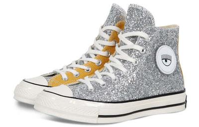 Chiara Ferragni X Wmns Chuck 70 Yellow Silver 563830C