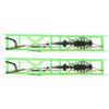 2pcs Fishing Bait Spring Lure Inline Fishing Bait Spring Hanging Tackle Tool with Hooks