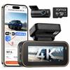 4K Super Night Vision 64GB Card 70mai Dash Cam 4K A810 Lite Front Rear Dual Ultra Wide Super Night Continuous Impact Parking Japanese Voice Smartphone